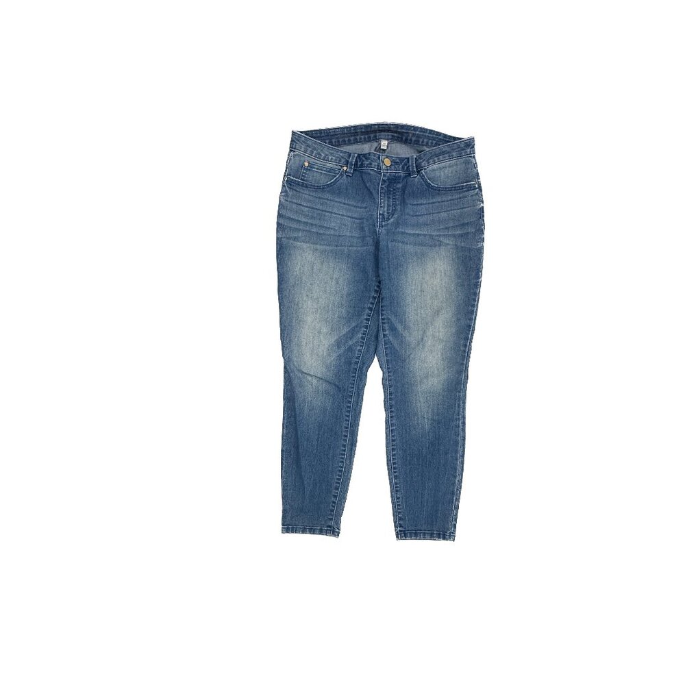 Jennifer Lopez Skinny Jeans Women 10PS Blue Medium Wash Denim Stretch